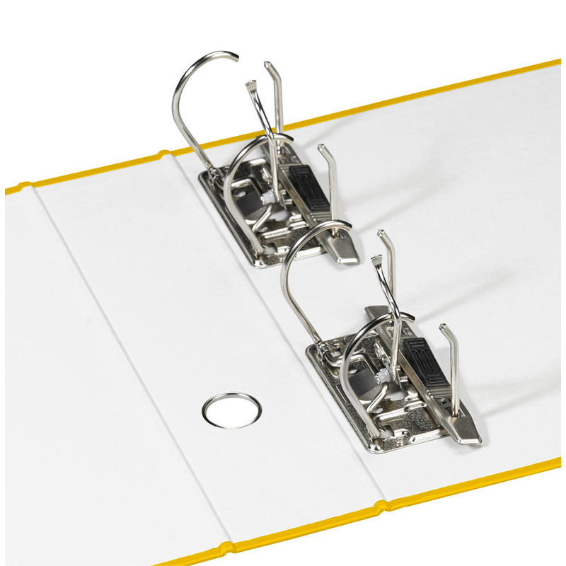 DONAU Doppelordner gelb Karton 7,5 cm, 1 St.