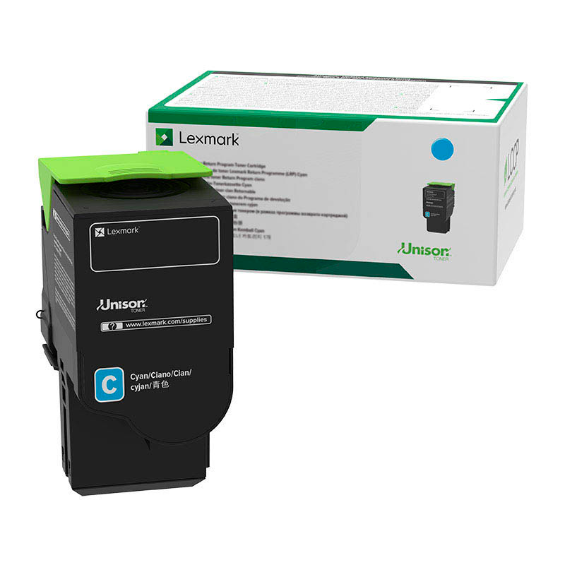Lexmark Toner-Kit Contract (nur für Vertragskunden) cyan (78C2UCE)