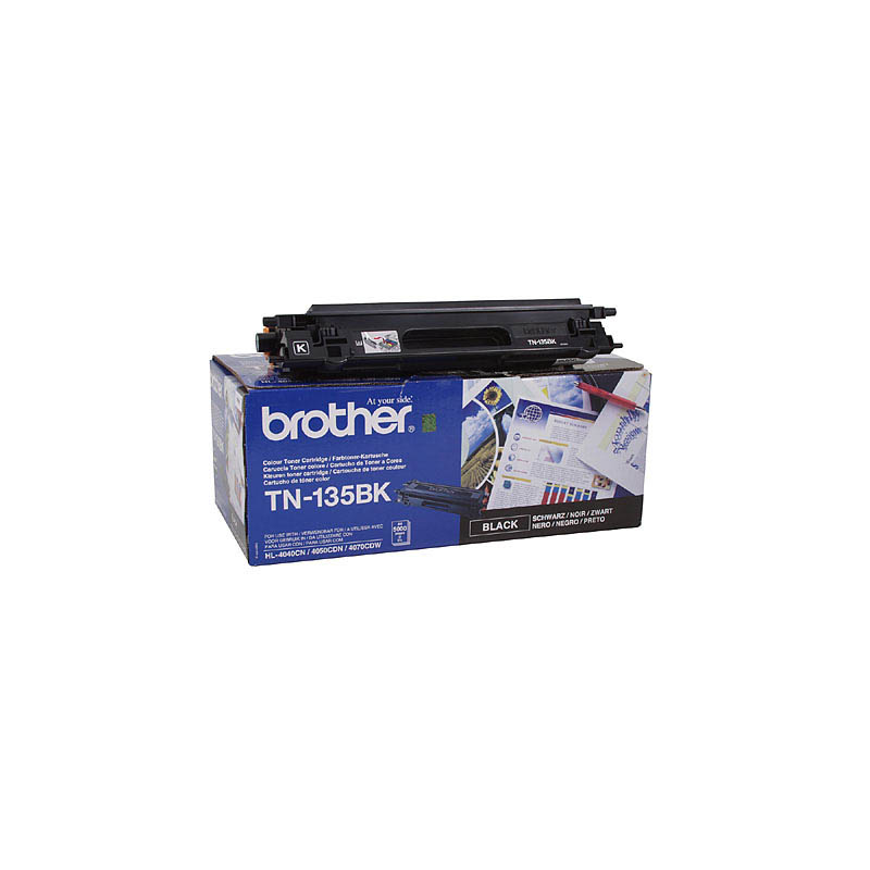 Brother Toner-Kit schwarz HC (TN-135BK)