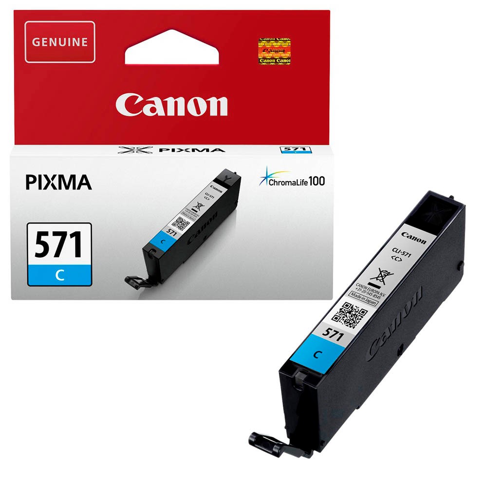 Canon CLI-571C / 0386C001 Tinte Cyan