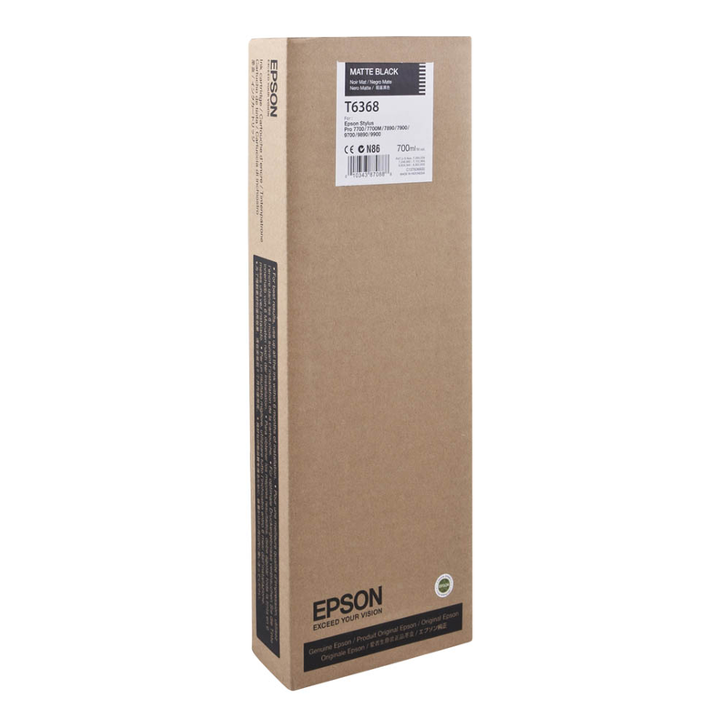 Epson Tintenpatrone schwarz matt (C13T63680N, T6368)