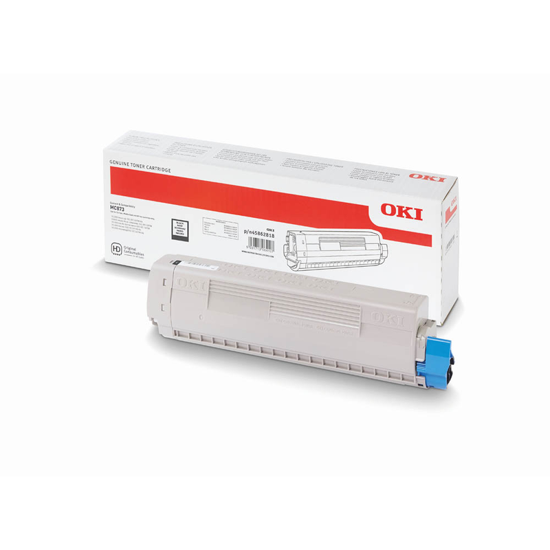 OKI Toner-Kit schwarz HC (45862818)