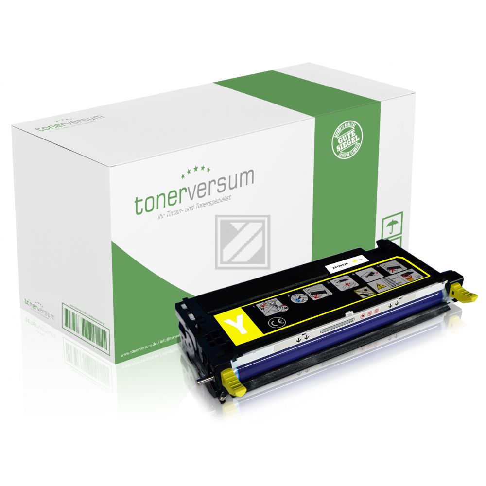 Tonerversum Toner-Kartusche gelb HC (TV104724) ersetzt 113R00725