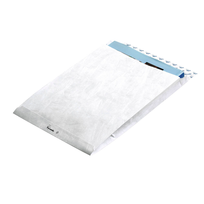 BONG Faltentaschen Tyvek® Expander DIN C4 ohne Fenster weiß mit 3,8 cm Falte, 100 St.