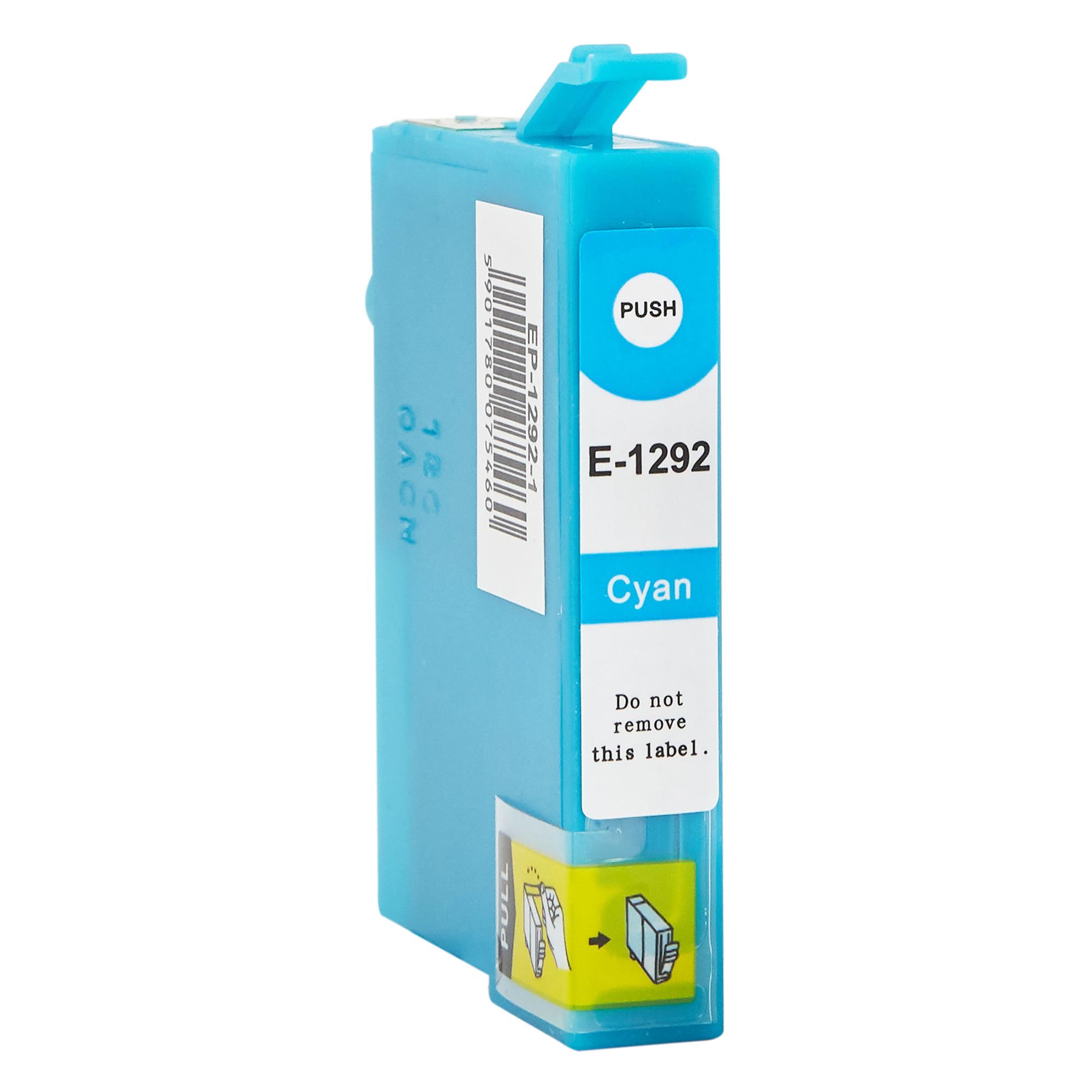 Kompatibel zu Epson C13T12924010 / T1292 Tinte Cyan