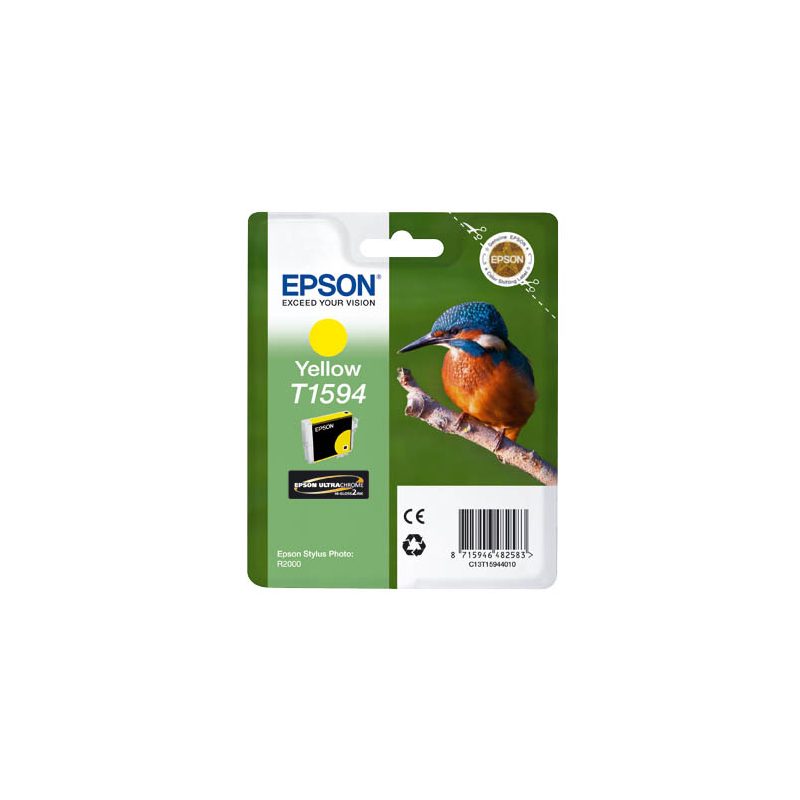Epson Tintenpatrone gelb (C13T15944010, T1594)