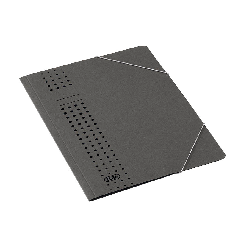 ELBA Eckspanner chic DIN A4 anthrazit, 25 St.