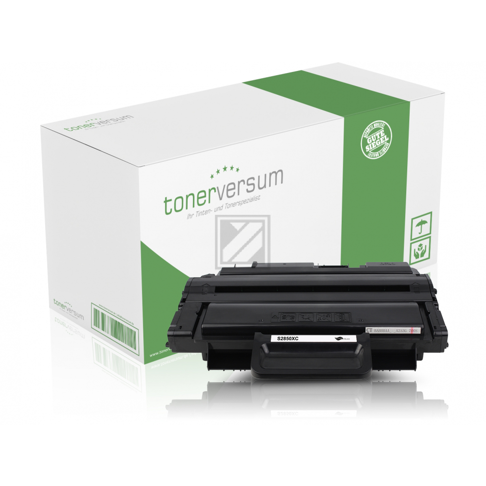 Tonerversum Toner-Kartusche schwarz HC (103216) ersetzt 2850