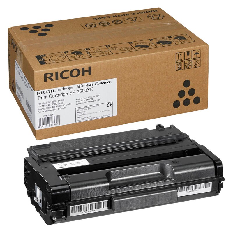 Ricoh Toner-Kartusche schwarz HC (406990, Type-SP3500XE)