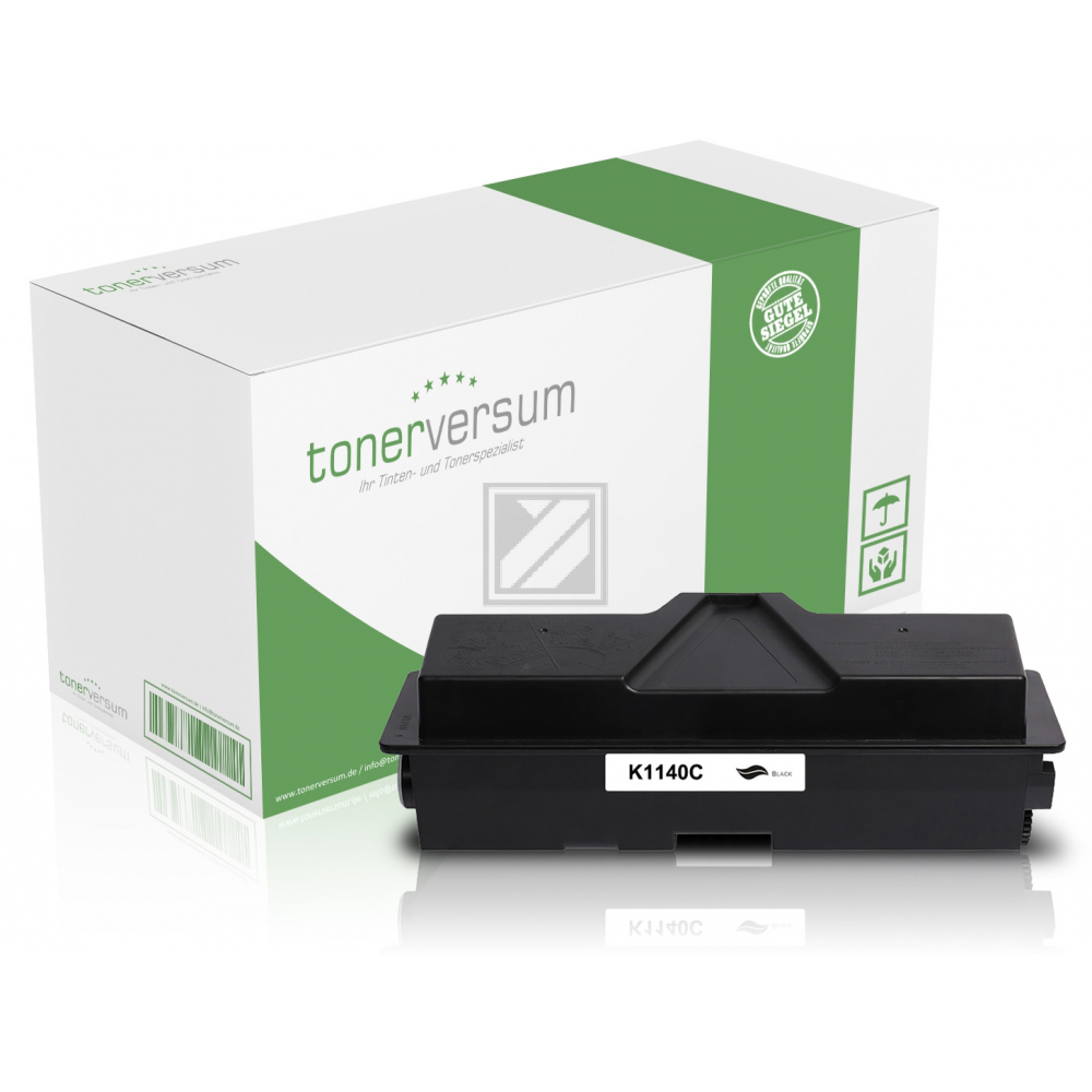 Tonerversum Toner-Kit schwarz (102401) ersetzt TK-1140