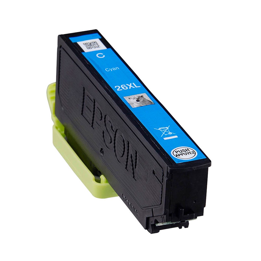 Epson 26 XL / C13T26324012 Tinte Cyan