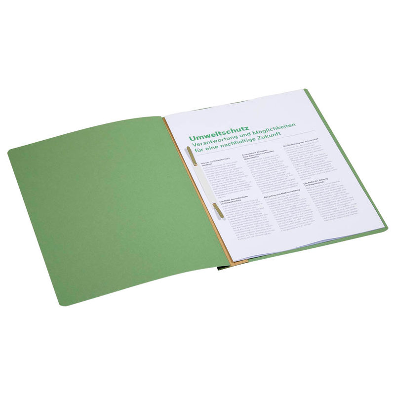 LEITZ Ösenhefter 3742 Karton grün DIN A4, 50 St.