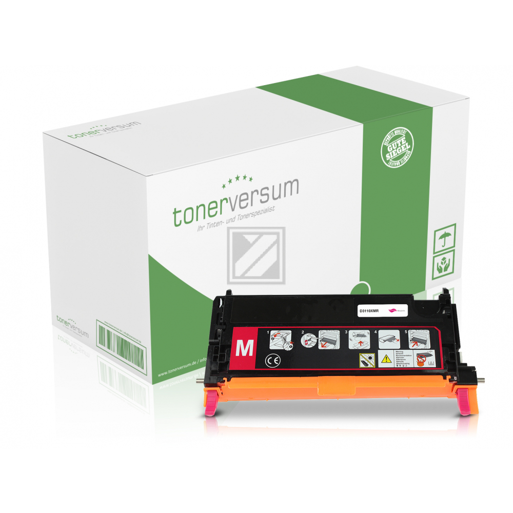Tonerversum Toner-Kartusche magenta HC (101605) ersetzt RF013