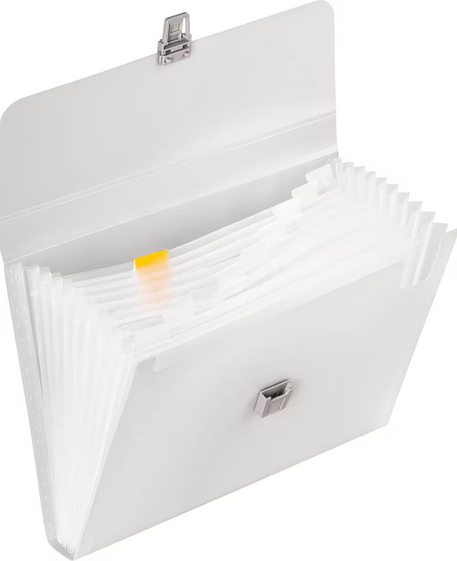 BRUNNEN Fächermappe FACT!pp 10 Fächer weiß, 1 St.