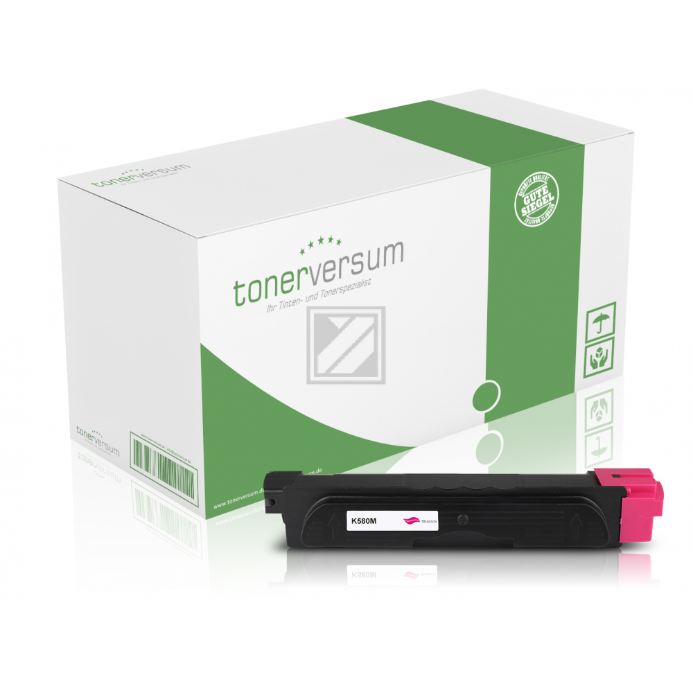 Tonerversum Toner-Kit magenta (102454) ersetzt TK-580M