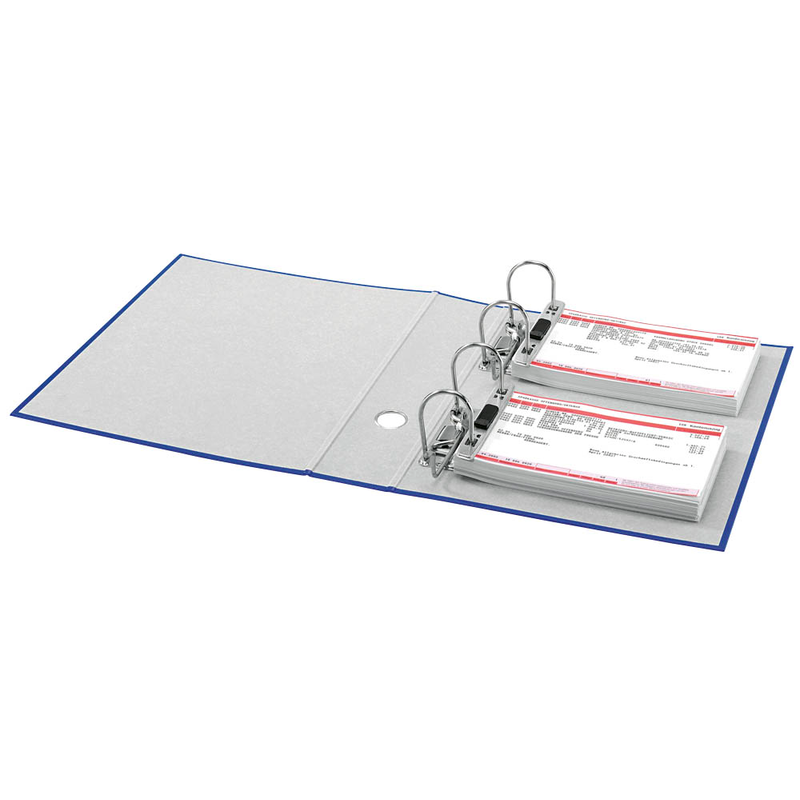 bene Doppelordner blau Karton 7,5 cm, 1 St.