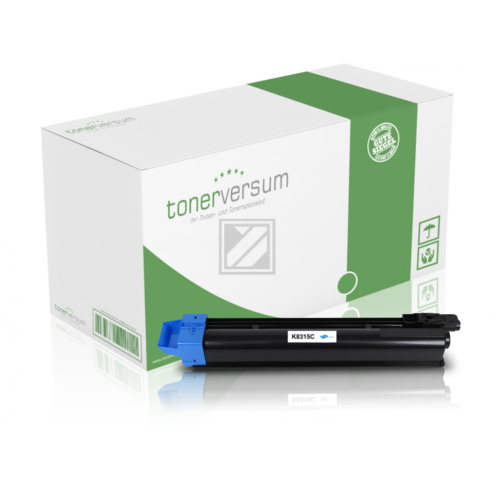 Tonerversum Toner-Kit cyan (101484) ersetzt TK-8315C