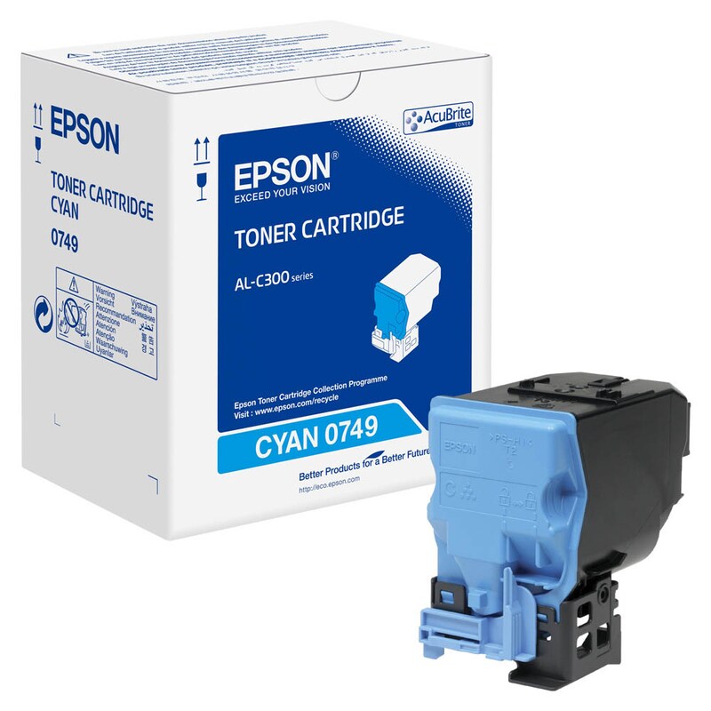 Epson Toner-Kit cyan (C13S050749, 0749)