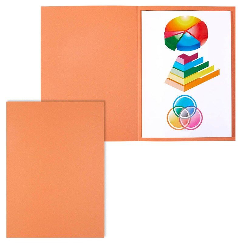 ELBA Aktendeckel Smart Line DIN A4 orange, 100 St.