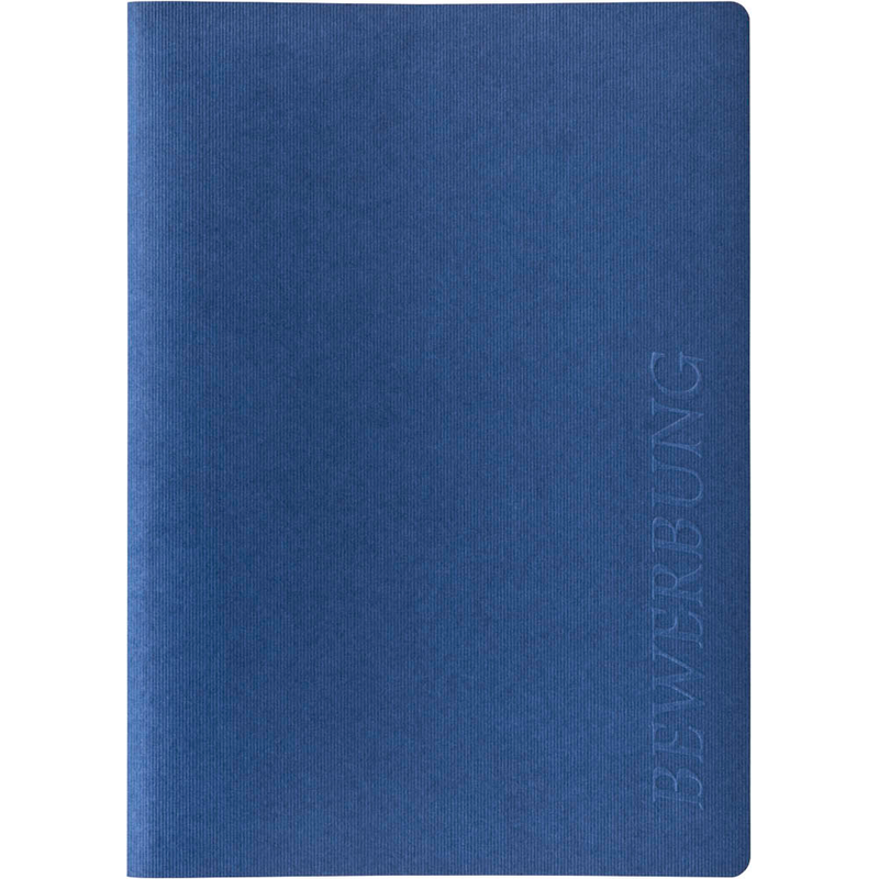 BRUNNEN Bewerbungsmappe Lines DIN A4 blau, 1 St.
