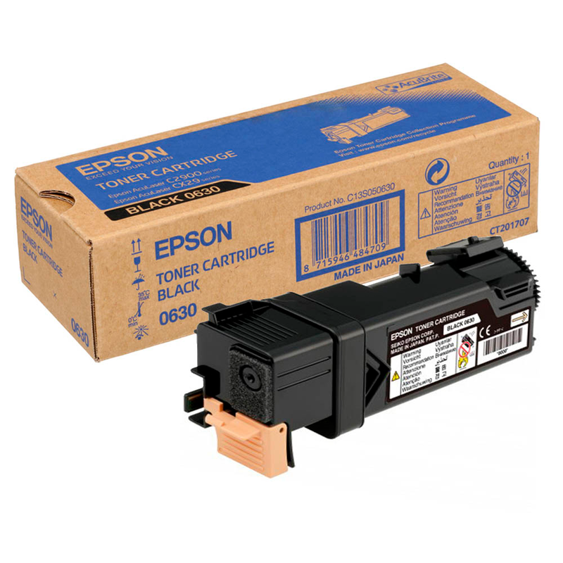 Epson Toner-Kit schwarz (C13S050630, 0630)