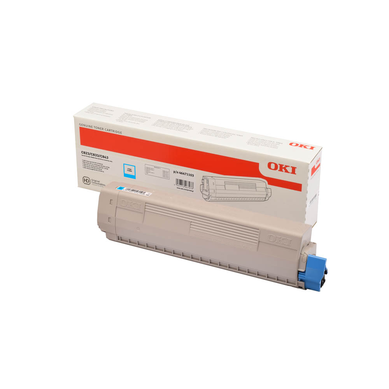 OKI Toner-Kit cyan (46471103)