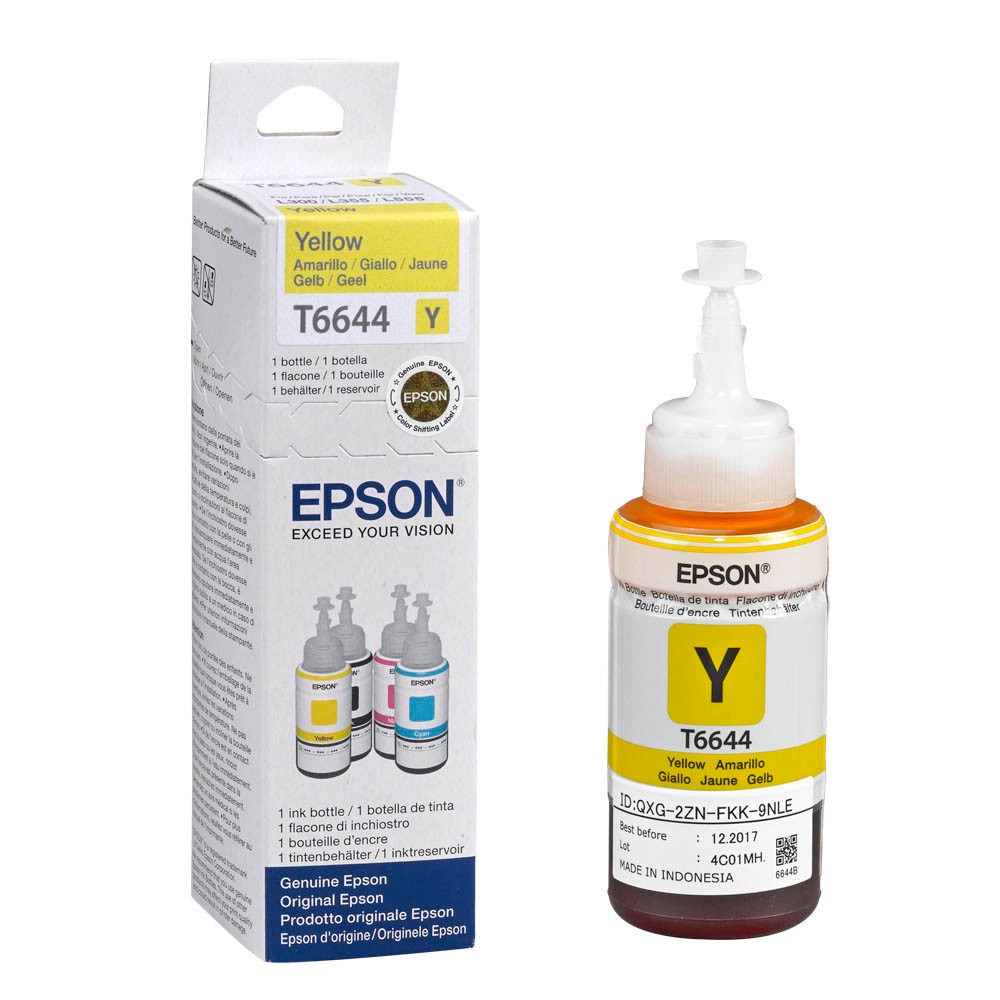 Epson T6644 / C13T664440 Nachfüll-Tinte Yellow 70 ml