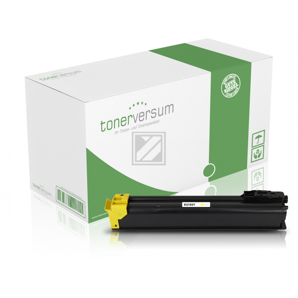Tonerversum Toner-Kit gelb (TV104433) ersetzt TK-5195Y