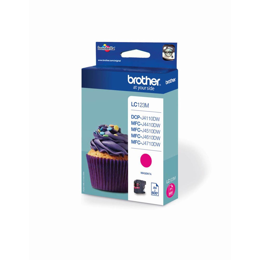 Brother Tintenpatrone magenta (LC-123M)