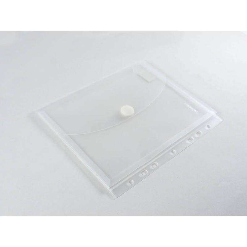 FolderSys Dokumententaschen DIN A5 transparent genarbt 0,20 mm, 10 St.