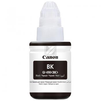Canon Tintennachfüllfläschchen schwarz SC (0663C001, GI-490BK)