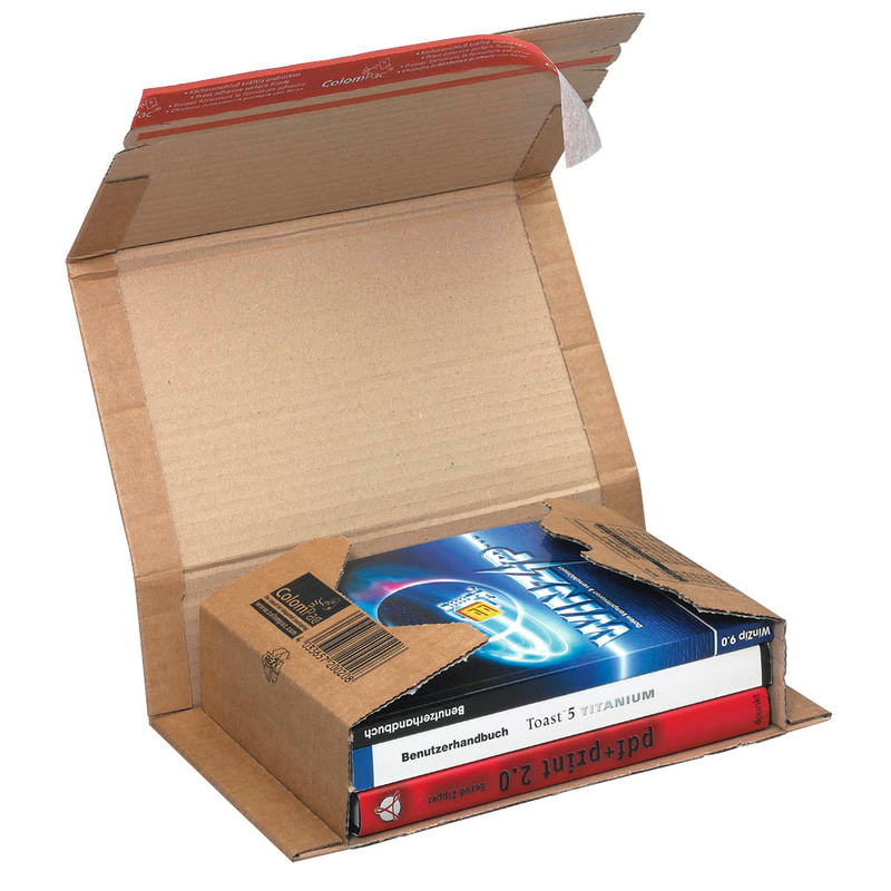 ColomPac® Buchverpackungen 27,1 x 16,5 x 7,5 cm, 20 St.