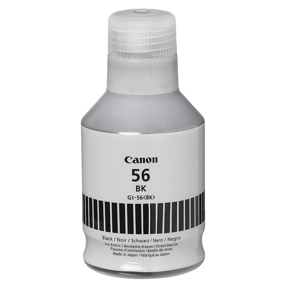 Canon Tintennachfüllfläschchen schwarz (4412C001, GI-56BK)