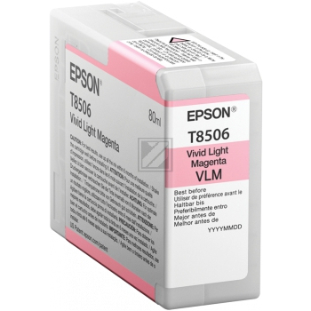 Epson Tintenpatrone magenta light (C13T850600, T8506)