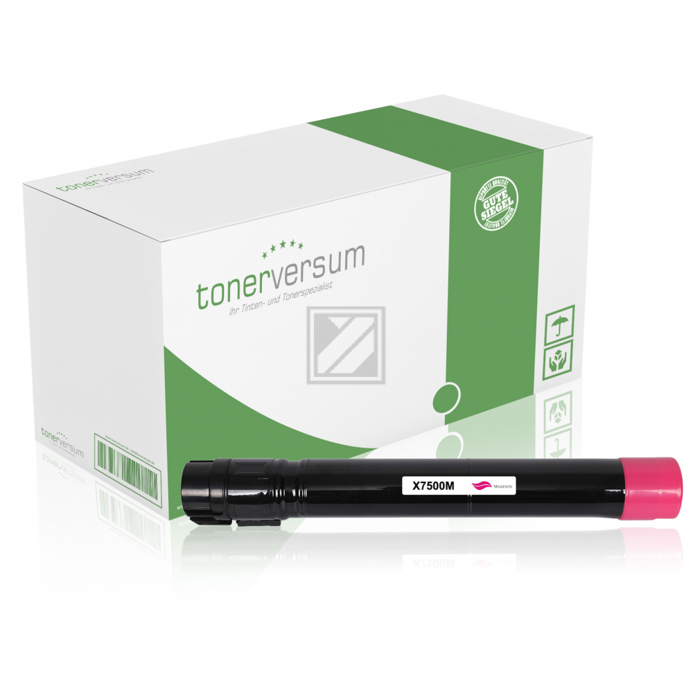 Tonerversum Toner-Kit magenta HC (TV104760) ersetzt 106R01437