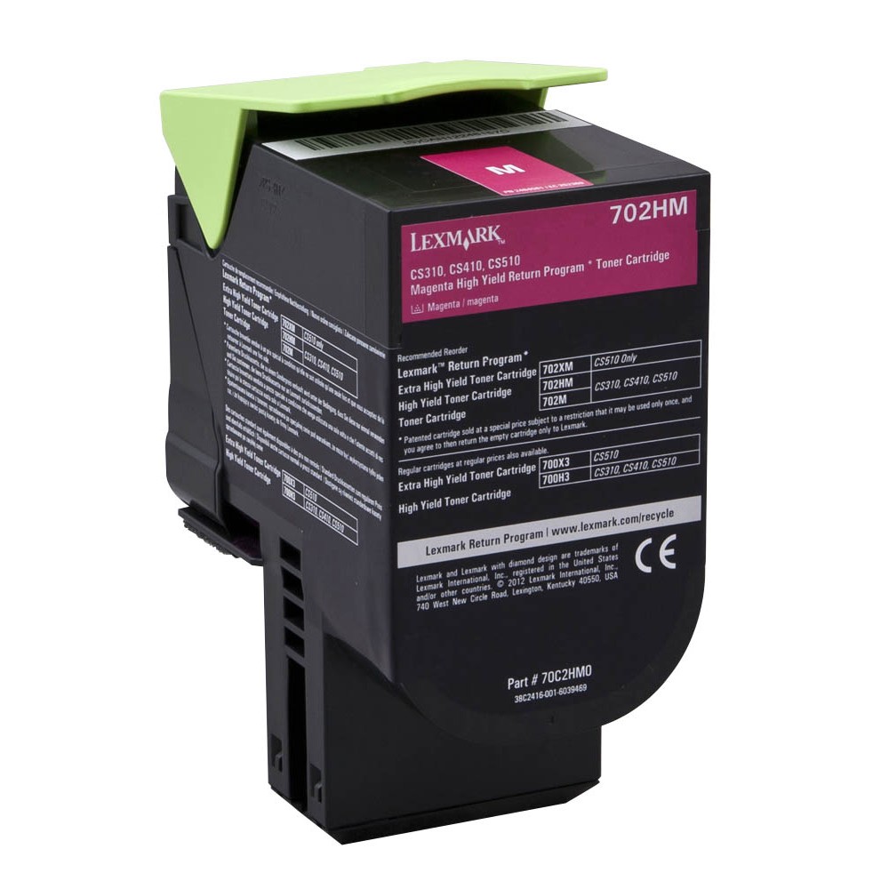 Lexmark 70C2HM0 / 702HM Toner Magenta