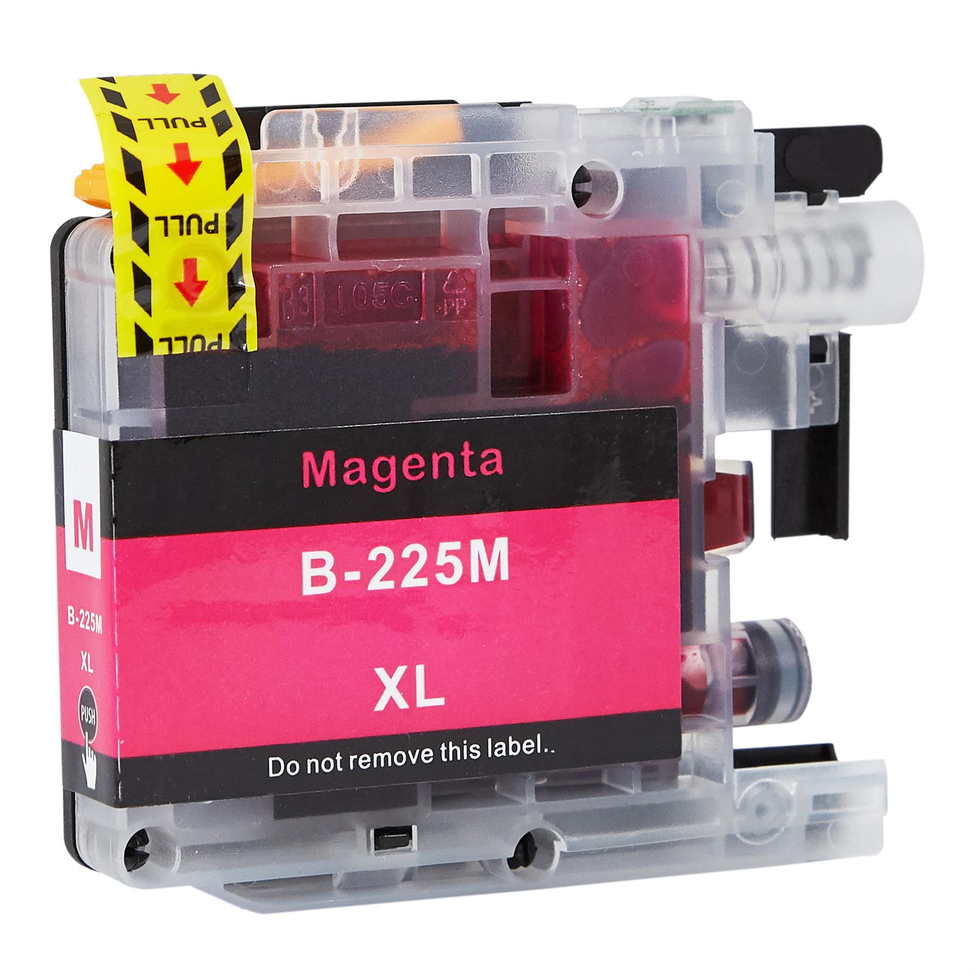Kompatibel zu Brother LC-225 XL Tinte Magenta