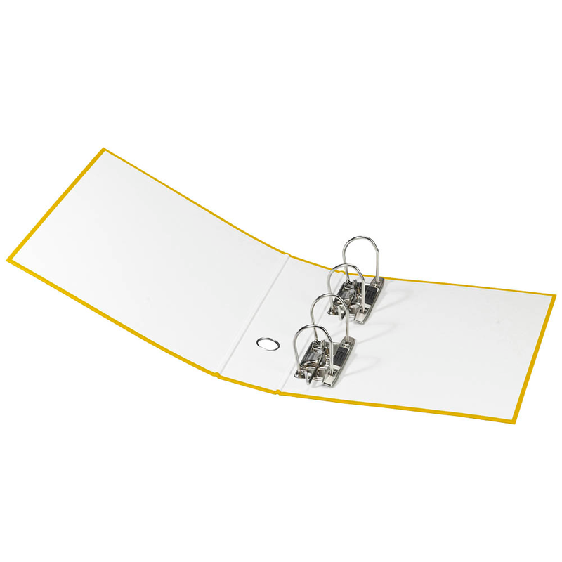 DONAU Doppelordner gelb Karton 7,5 cm, 1 St.