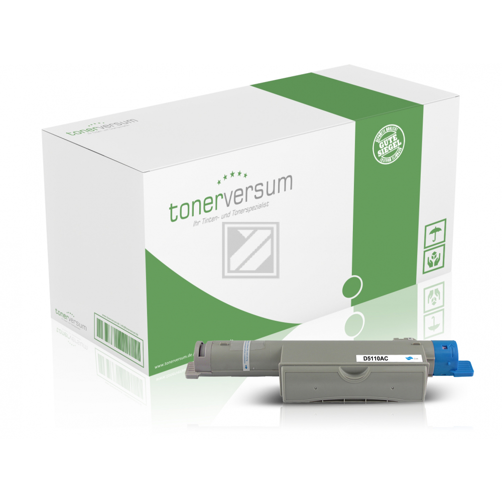 Tonerversum Toner-Kartusche cyan (TV104639) ersetzt GD907