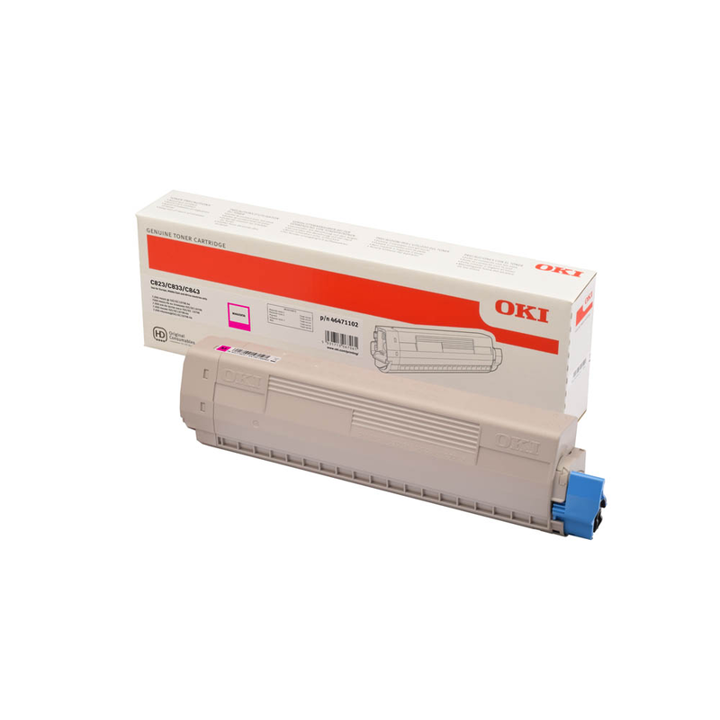 OKI Toner-Kit magenta (46471102)