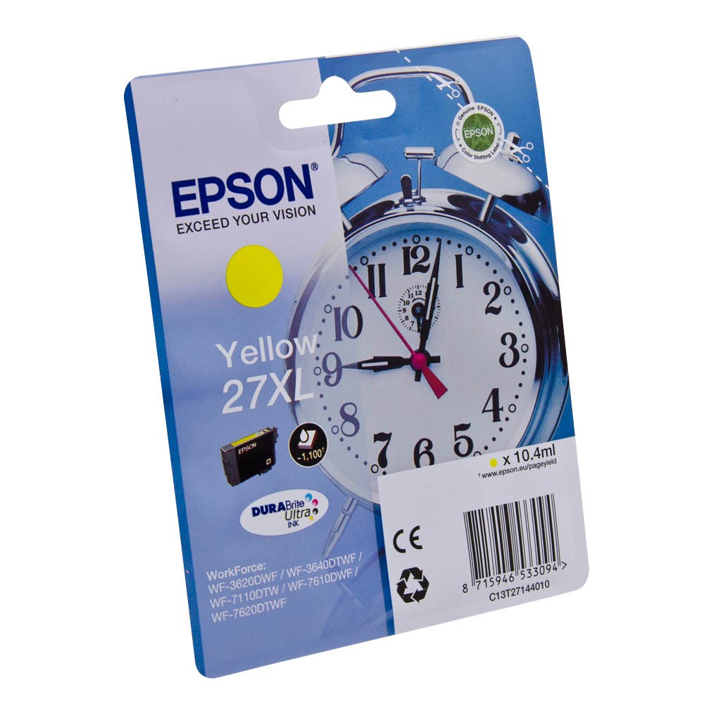 Epson 27 XL / C13T27144012 Tinte Yellow