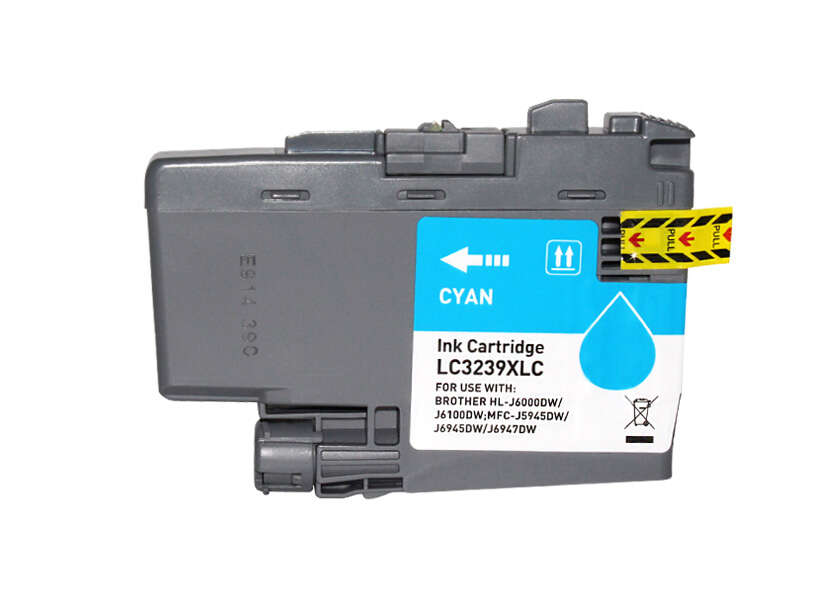 Tonerversum Tintenpatrone cyan HC (TV108820) ersetzt LC-3239XLC