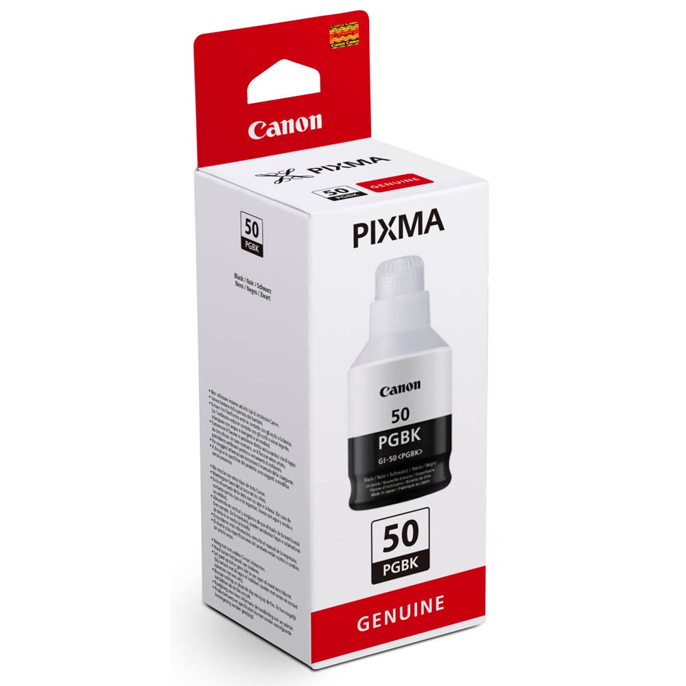 Canon Tintennachfüllfläschchen schwarz (3386C001, GI-50PGBK)