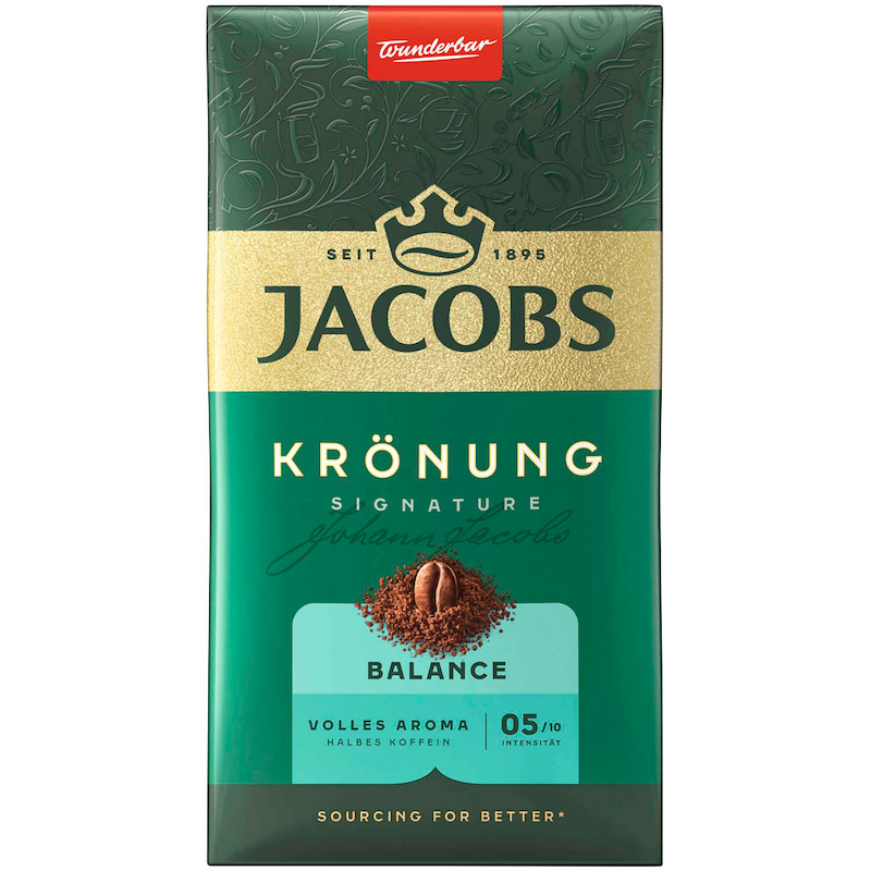 JACOBS Krönung Balance Kaffee, gemahlen, 500,0 g