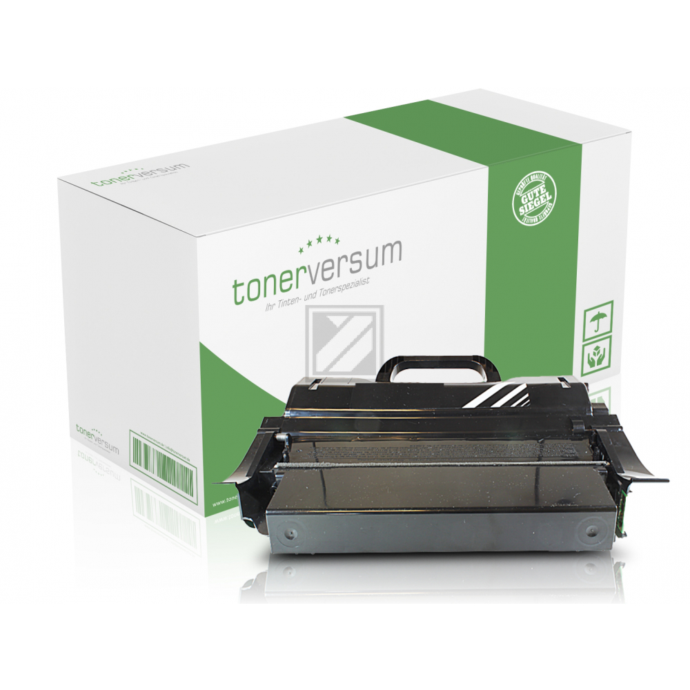 Tonerversum Toner-Kartusche schwarz HC (102808) ersetzt T650H31E