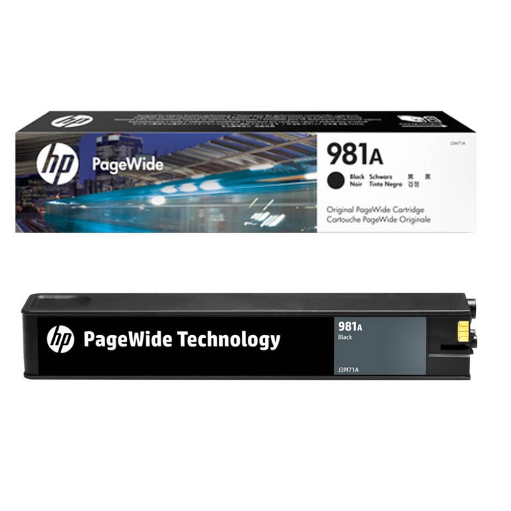 HP 981A / J3M71A Tinte Black