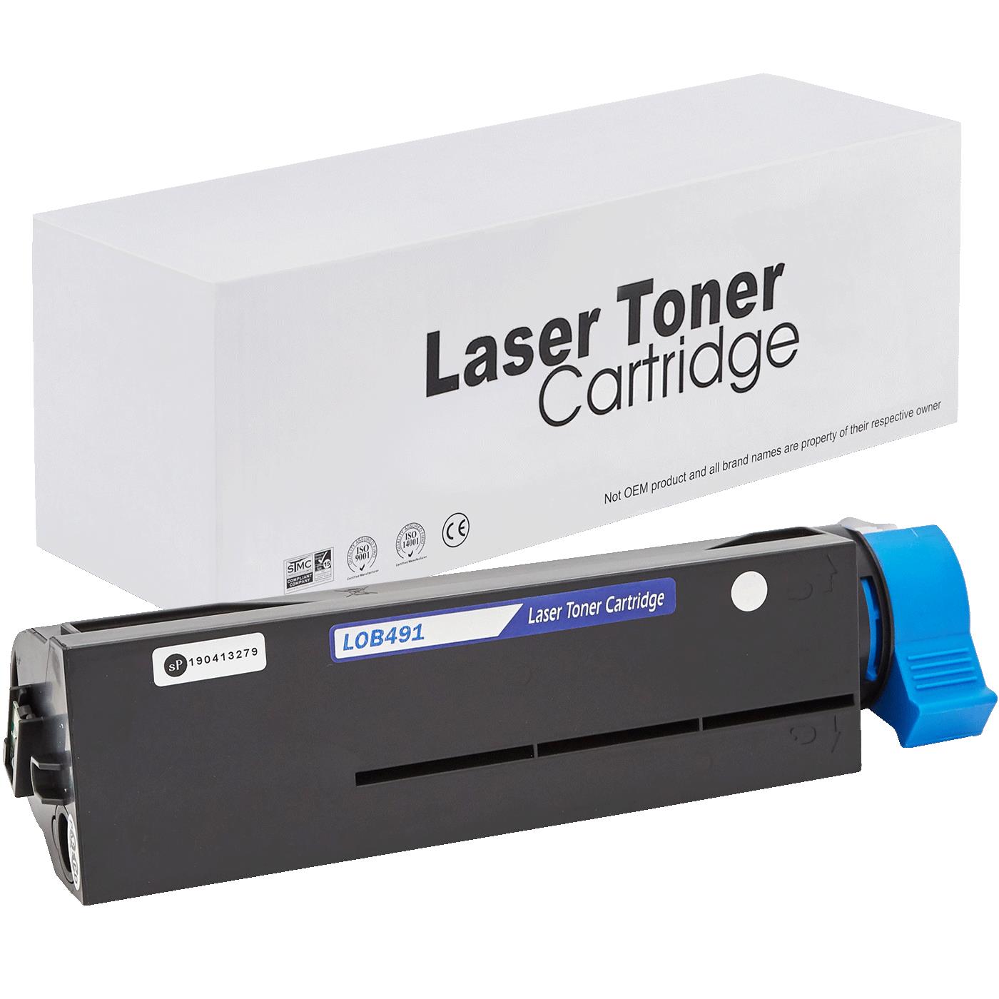 Tonerversum Toner-Kit schwarz (TV108751) ersetzt 44917602