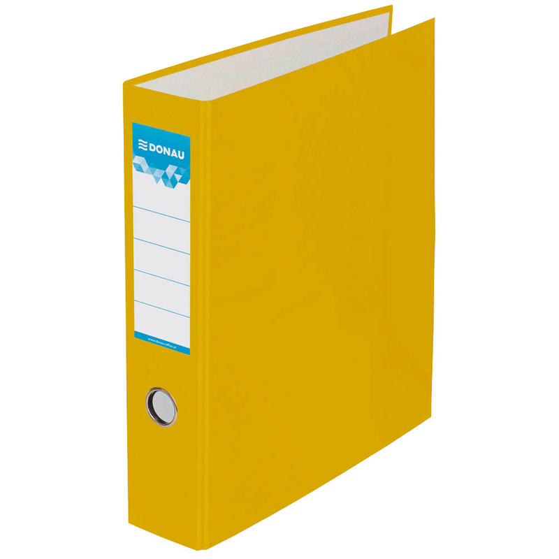DONAU Doppelordner gelb Karton 7,5 cm, 1 St.