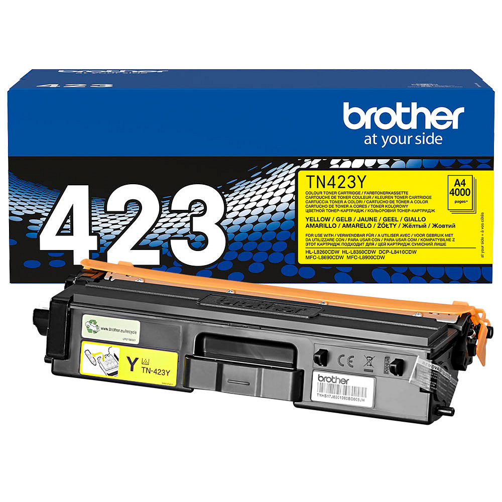 Brother Toner-Kartusche gelb HC (TN-423Y)