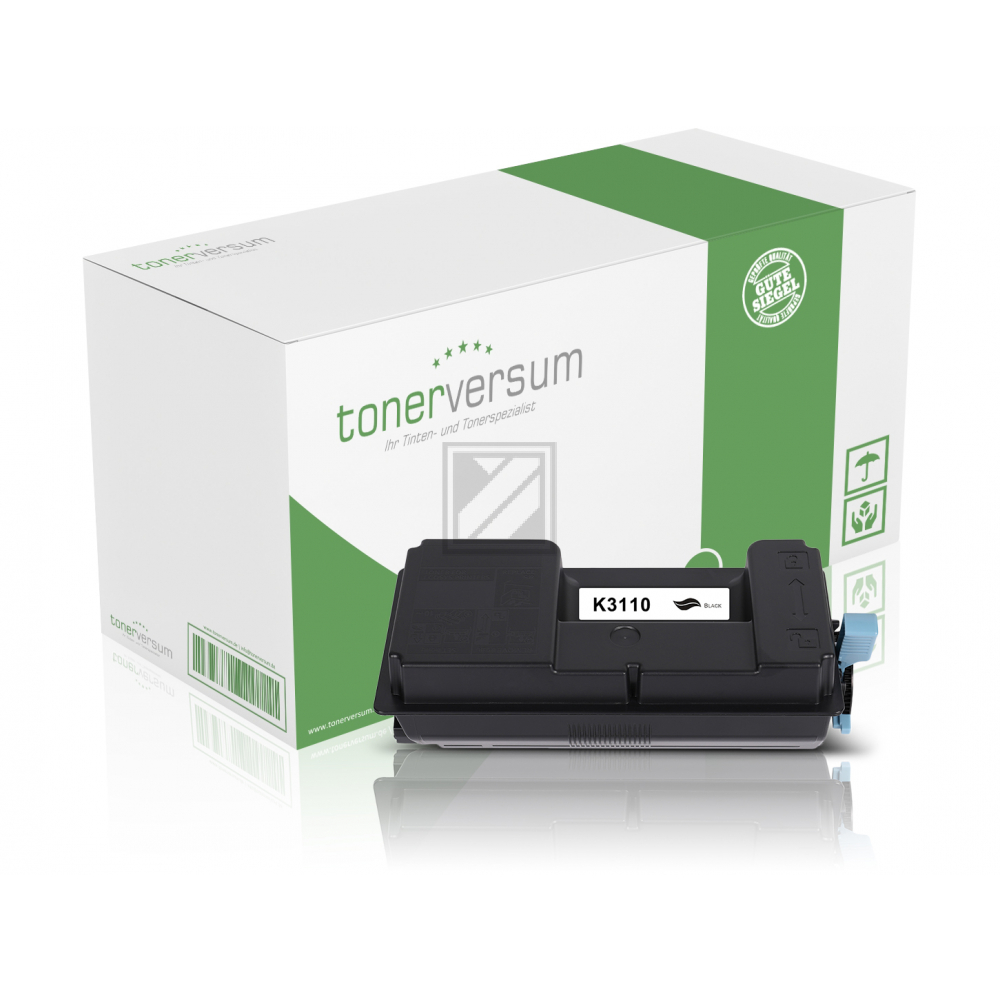 Tonerversum Toner-Kit schwarz (102537) ersetzt TK-3110